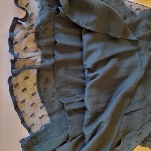 Free People Dahlia Swiss Dot Gauze Mini Dress Sz M - Picture 13 of 15